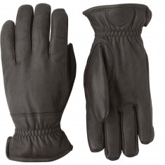 Hestra Deerskin Winter, gloves, dark brown