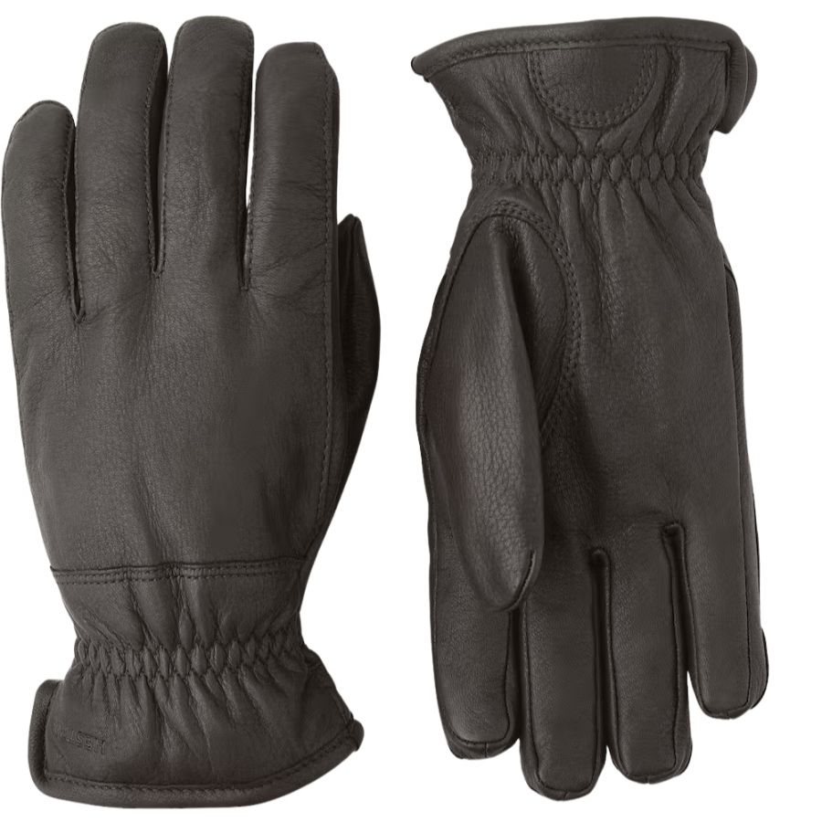 Hestra Deerskin Winter, handschoenen, mørkebruin