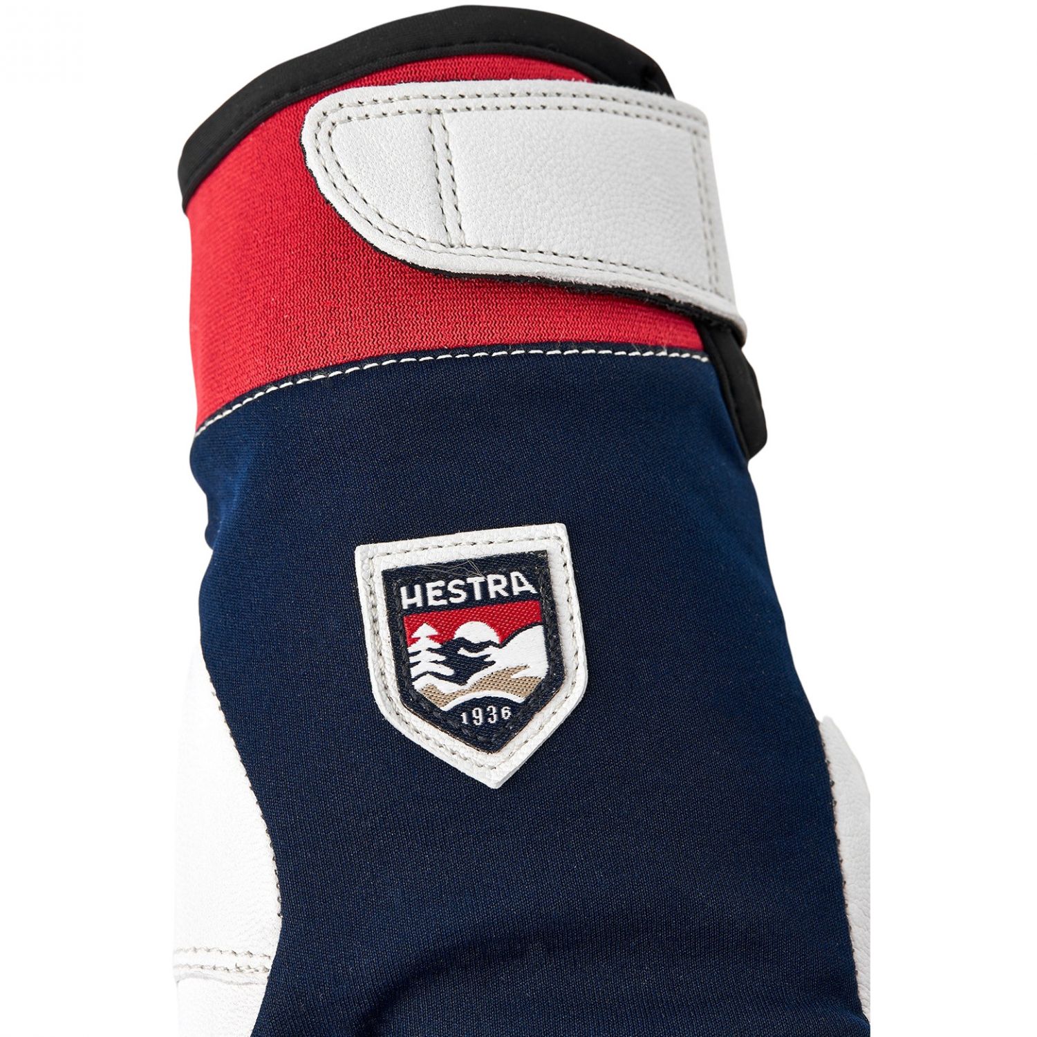 Hestra Ergo Grip Active, guanti da sci, bianco/marino