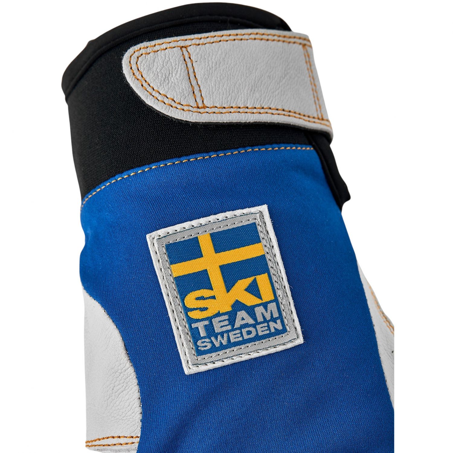 Hestra Ergo Grip Active, guanti da sci, blu/giallo