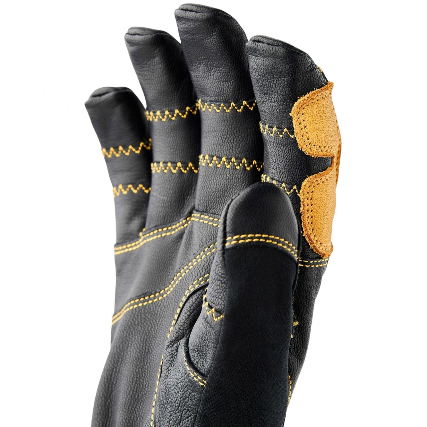 Hestra Ergo Grip Active, guanti da sci, nero/nero