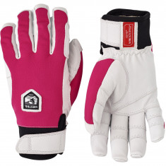 Hestra Ergo Grip Active, luvas de esqui, cor-de-rosa/branco
