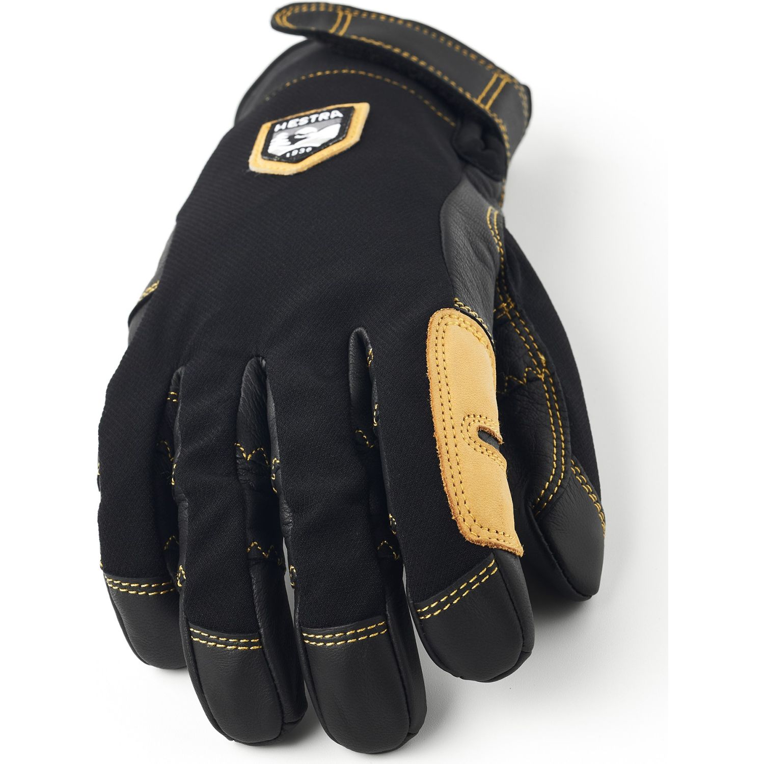 Hestra Ergo Grip Active, lyžařské rukavice, černá/černá