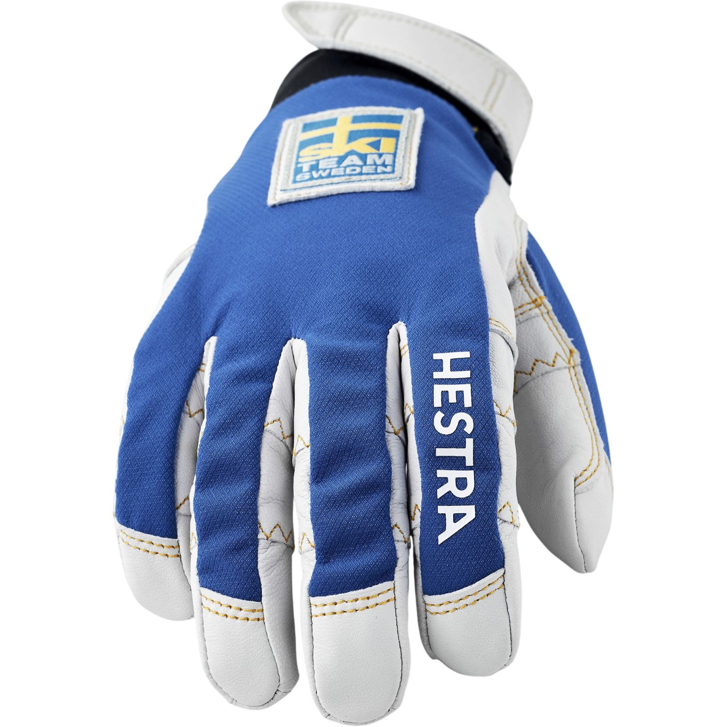 Hestra Ergo Grip Active, lyžařské rukavice, modrá/žlutá