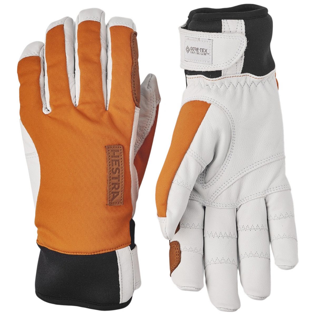 Hestra Ergo Grip Active Wool Terry, gants, orange/blanc