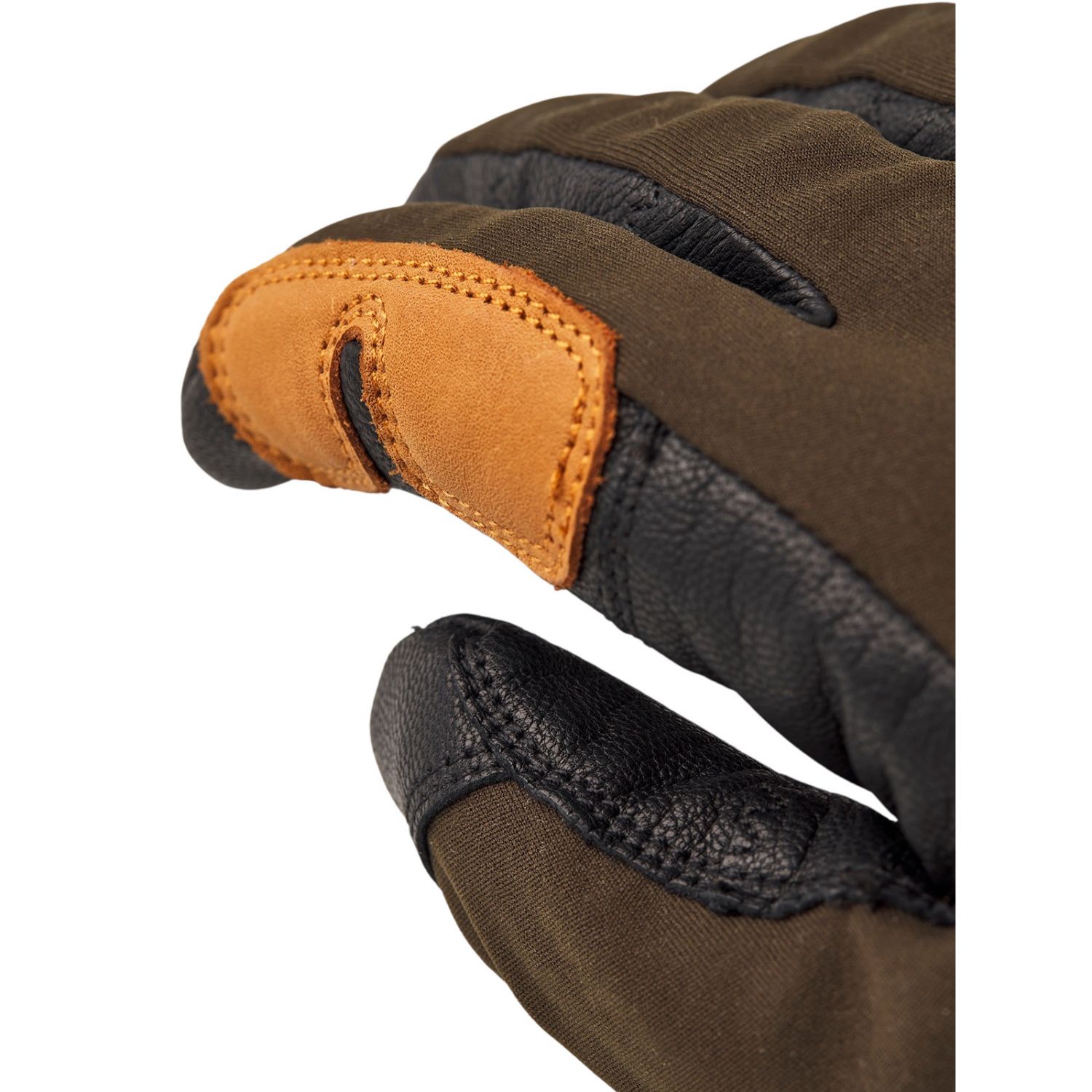 Hestra Ergo Grip Active Wool Terry, guanti, verde scuro/nero