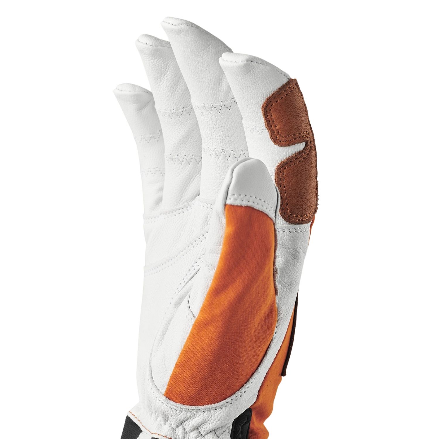 Hestra Ergo Grip Active Wool Terry, hanskat, oranssi/valkoinen