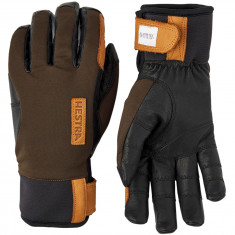 Hestra Ergo Grip Active Wool Terry, rukavice, tmavozelená/čierna