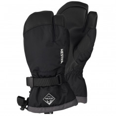 Hestra Gauntlet 3 doigts gants de ski, junior, noir