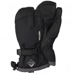 Hestra Gauntlet 3-Finger-Skihandschuhe, Junior, schwarz