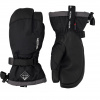 Hestra Gauntlet Guanti da sci a 3 dita, junior, nero