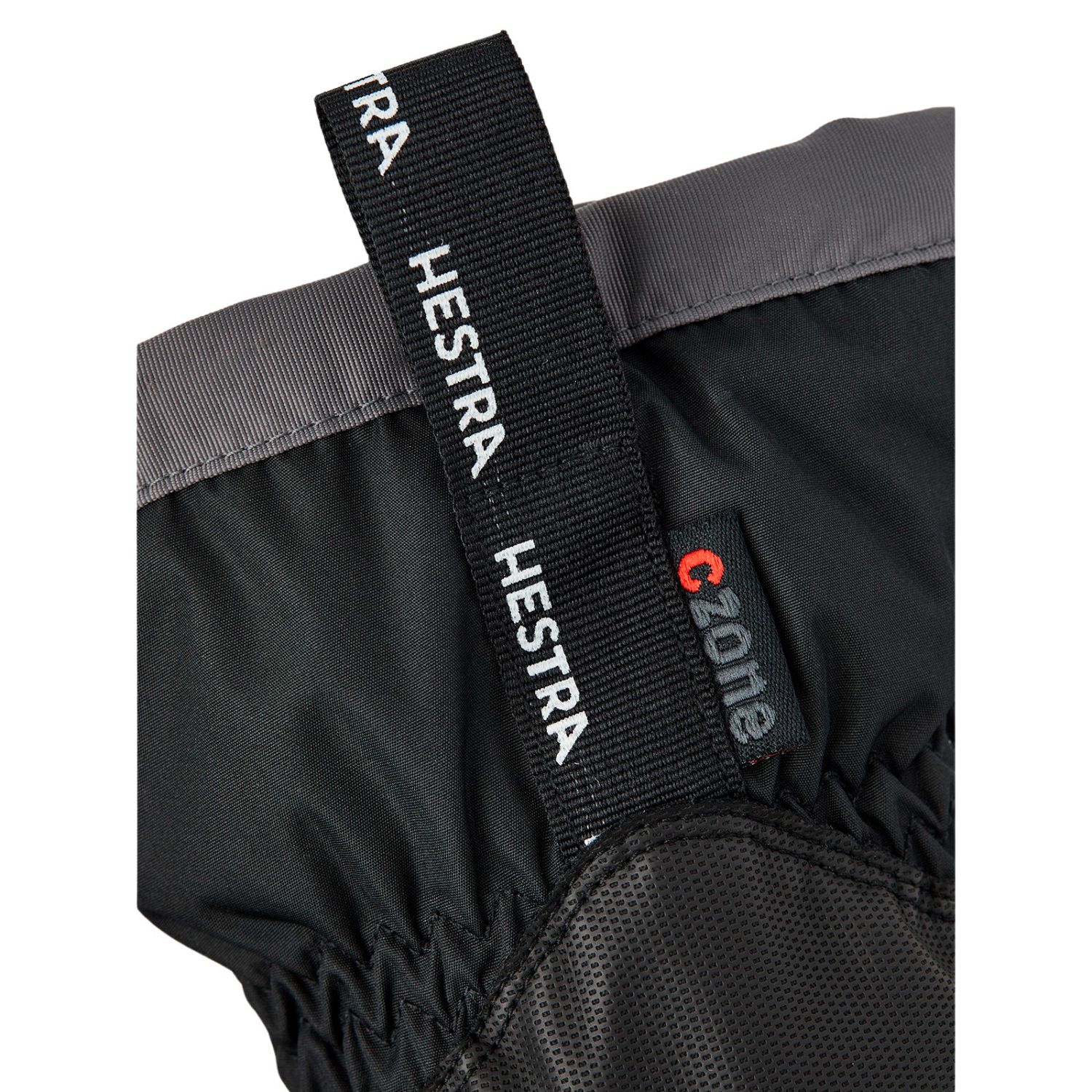 Hestra Gauntlet Guanti da sci a 3 dita, junior, nero