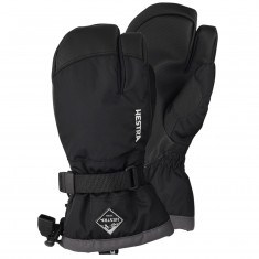 Hestra Gauntlet Guanti da sci a 3 dita, junior, nero