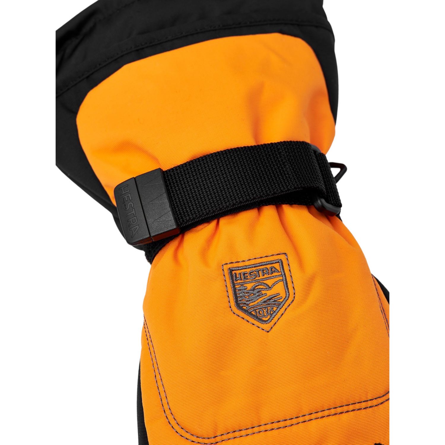 Hestra Gauntlet Sr, guanti da sci, arancione/arancio