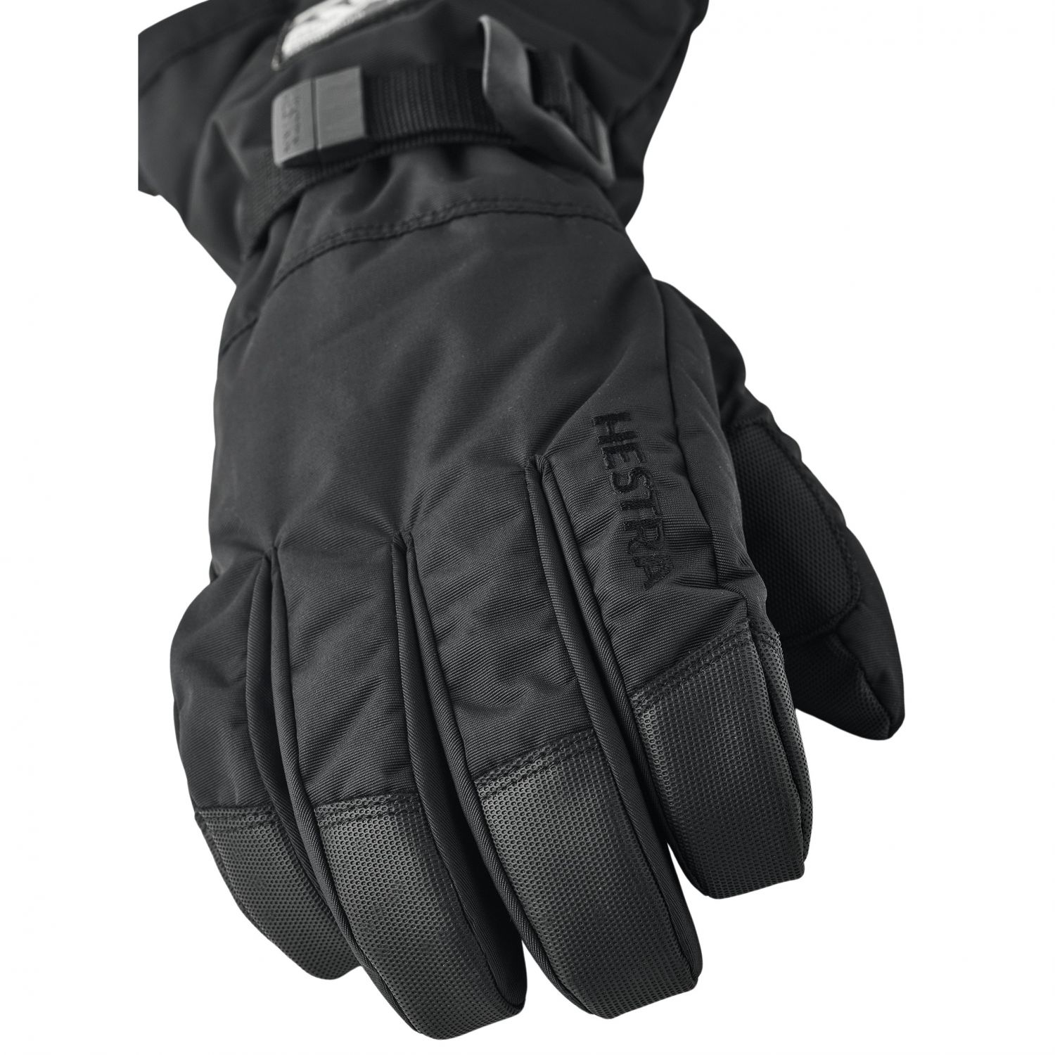 Hestra Gauntlet Sr., ski gloves, black