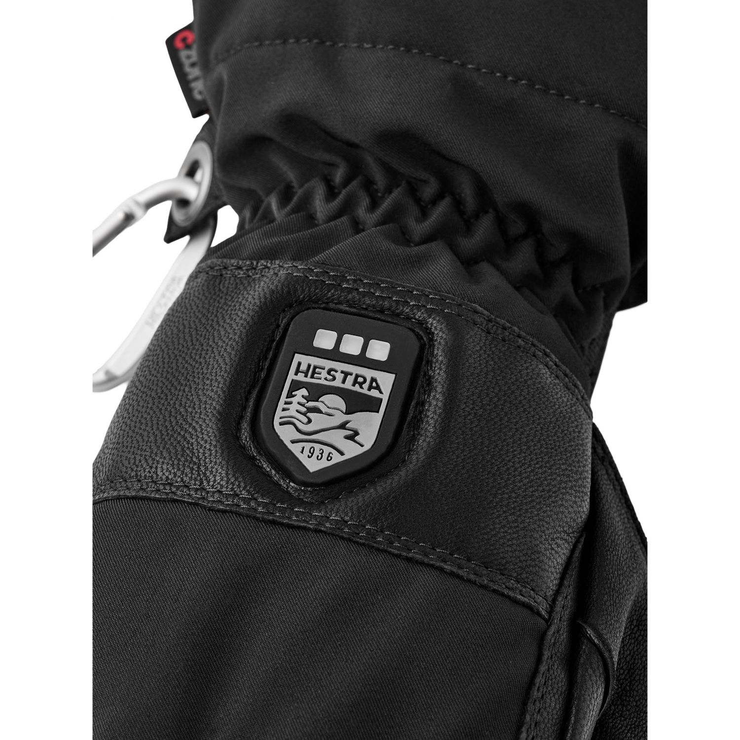 Hestra Heater Gauntlet, ski gloves, black/black