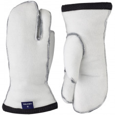 Hestra Heli Ski Liner, guanti interni a 3 dita, bianco