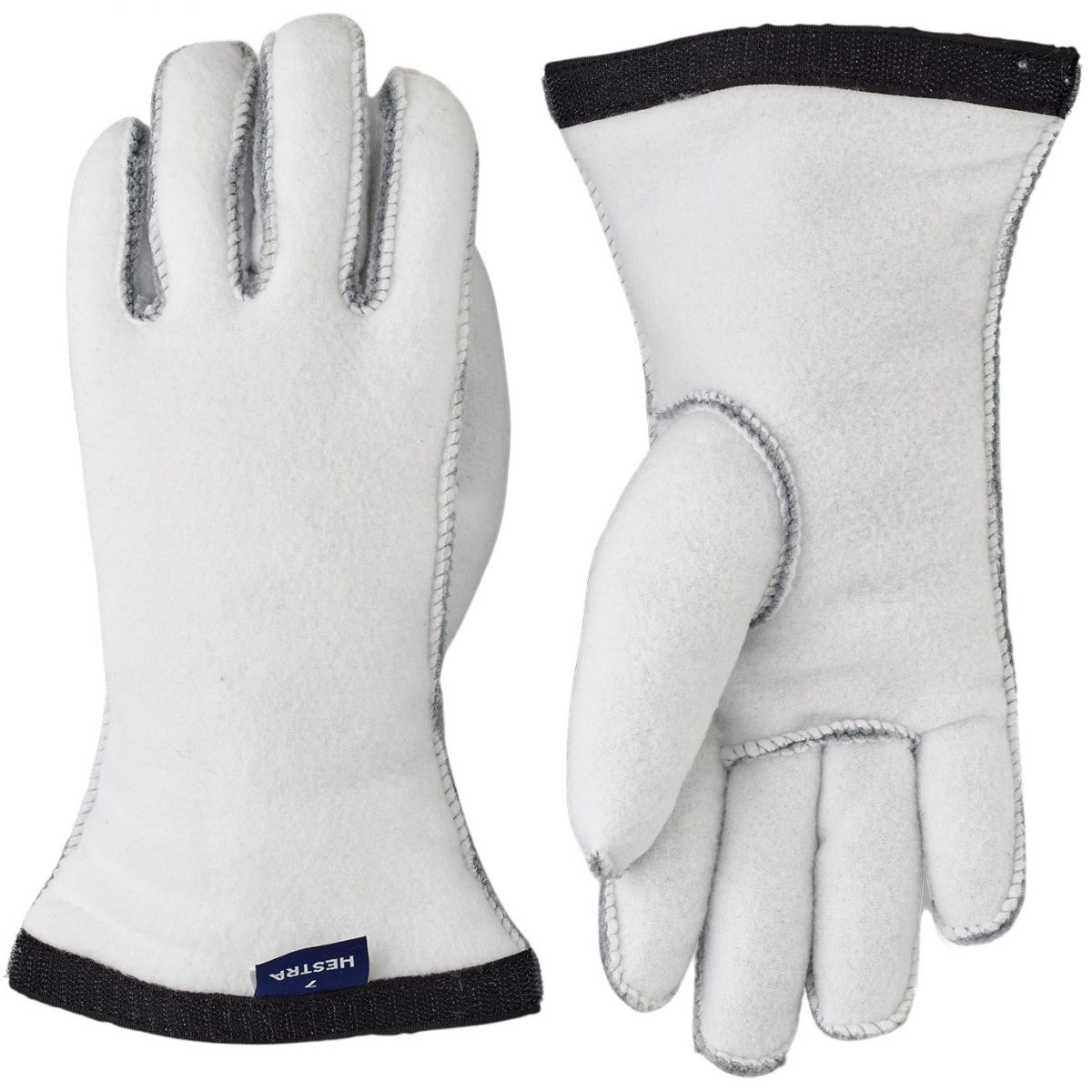 Hestra Heli Ski Liner, guanti interni, bianco