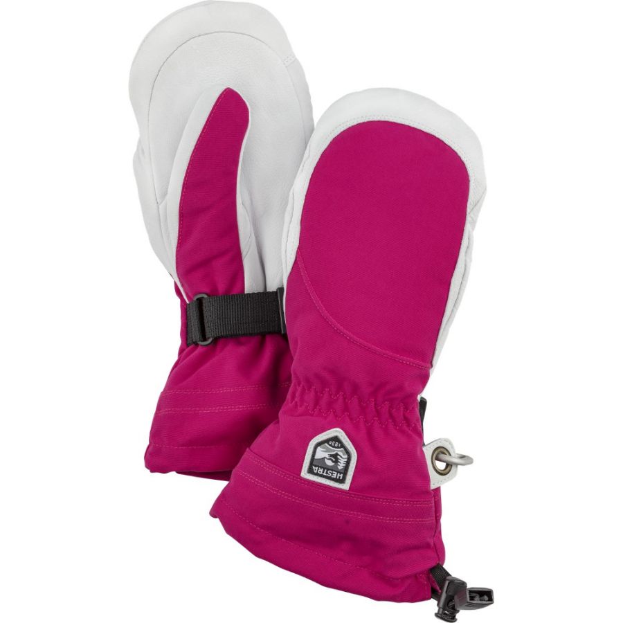 Hestra Heli Ski, luffer, dame, fuchsia
