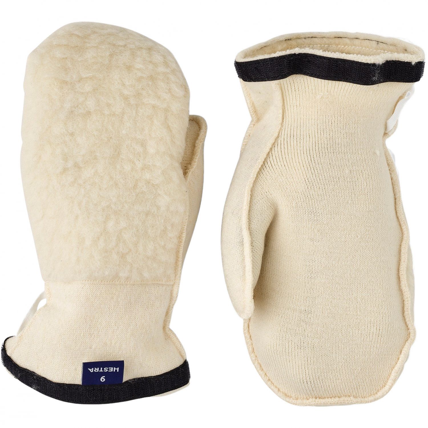 Hestra Heli Ski Wool Liner, fodera interna, bianco