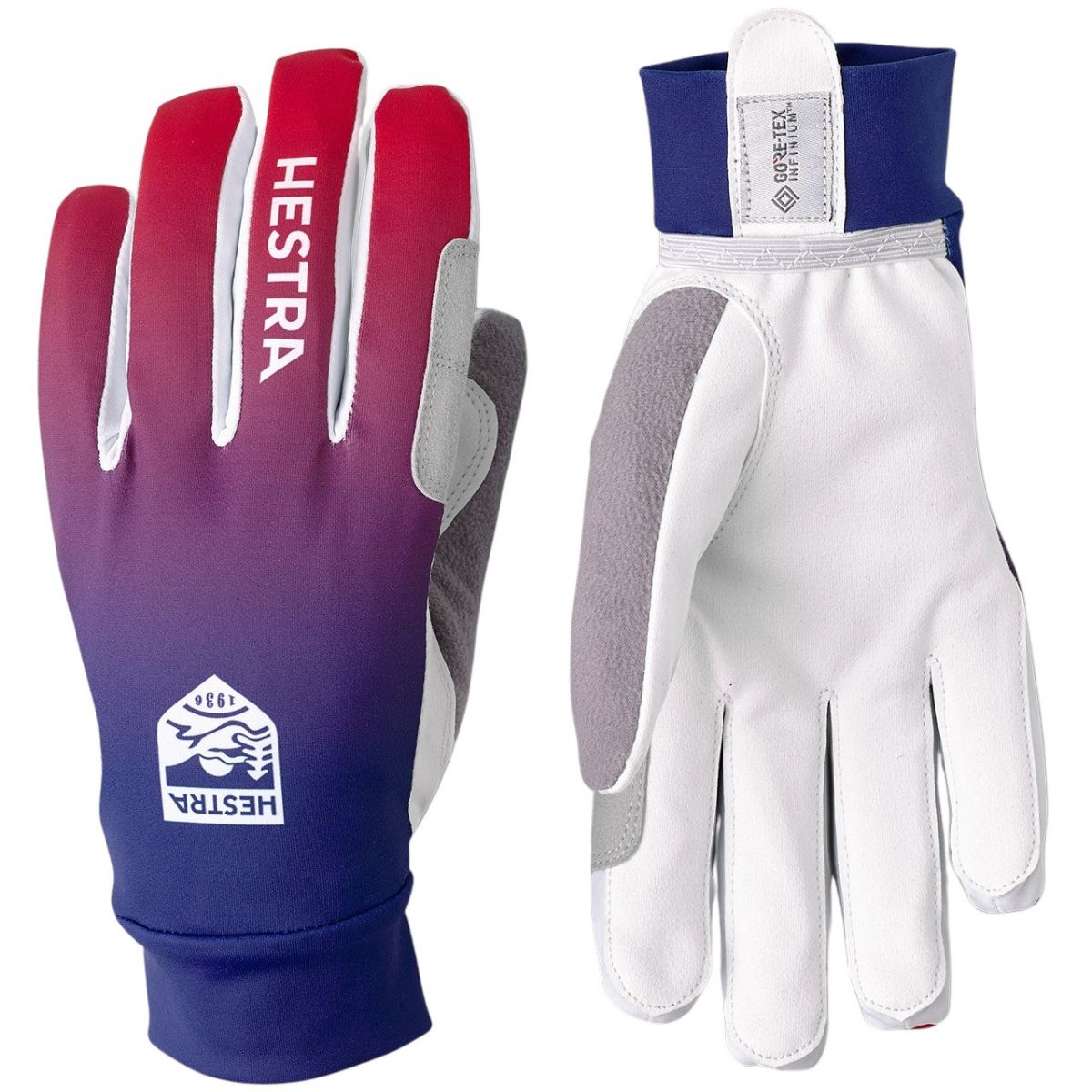 Hestra Infinium Momentum, luvas, azul marinho