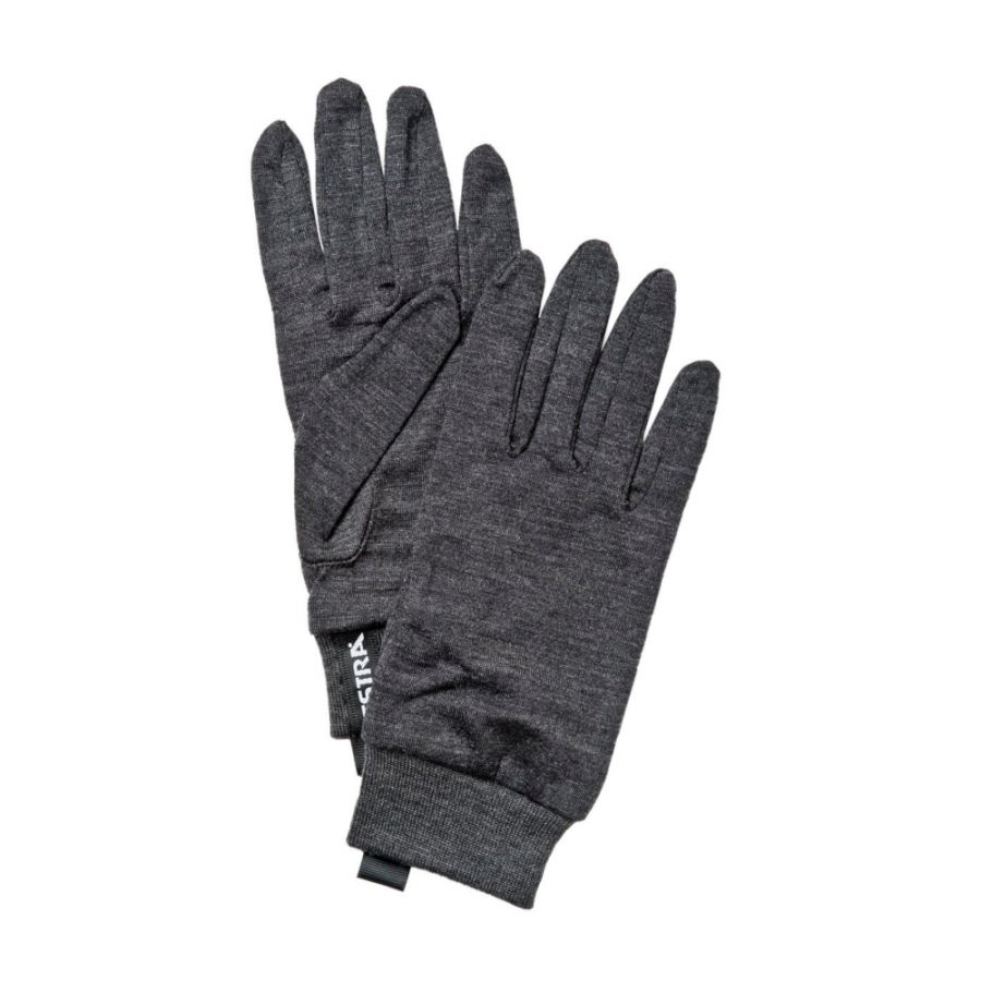 Hestra Merino Wool Liner Active, grigio
