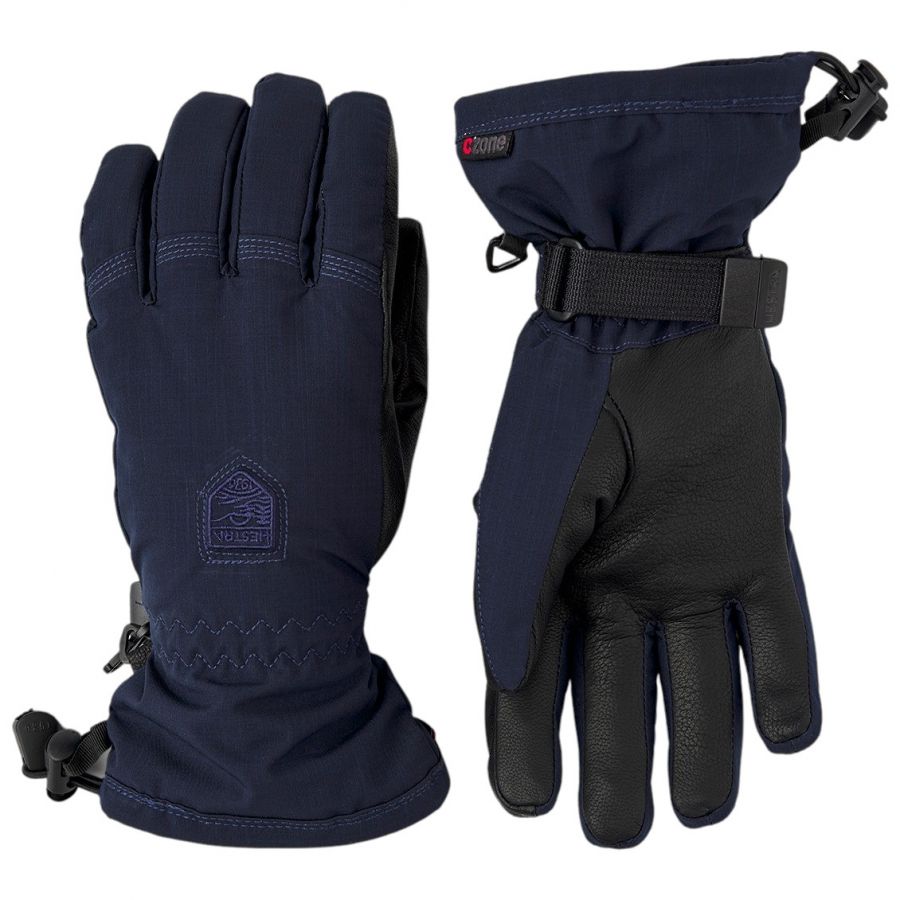 Hestra Powder Czone, guanti da sci, donna, navy