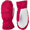 Hestra Primaloft Leather, manguitos de esquí, señoras, rosa/blanco