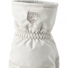 Hestra Primaloft Leather, manșon de schi, femei, alb