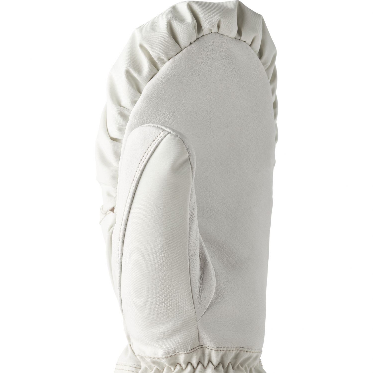 Hestra Primaloft Leather, ski mittens, women, ivory