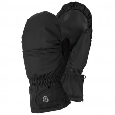 Hestra Primaloft Leather Fäustlinge, Damen, schwarz