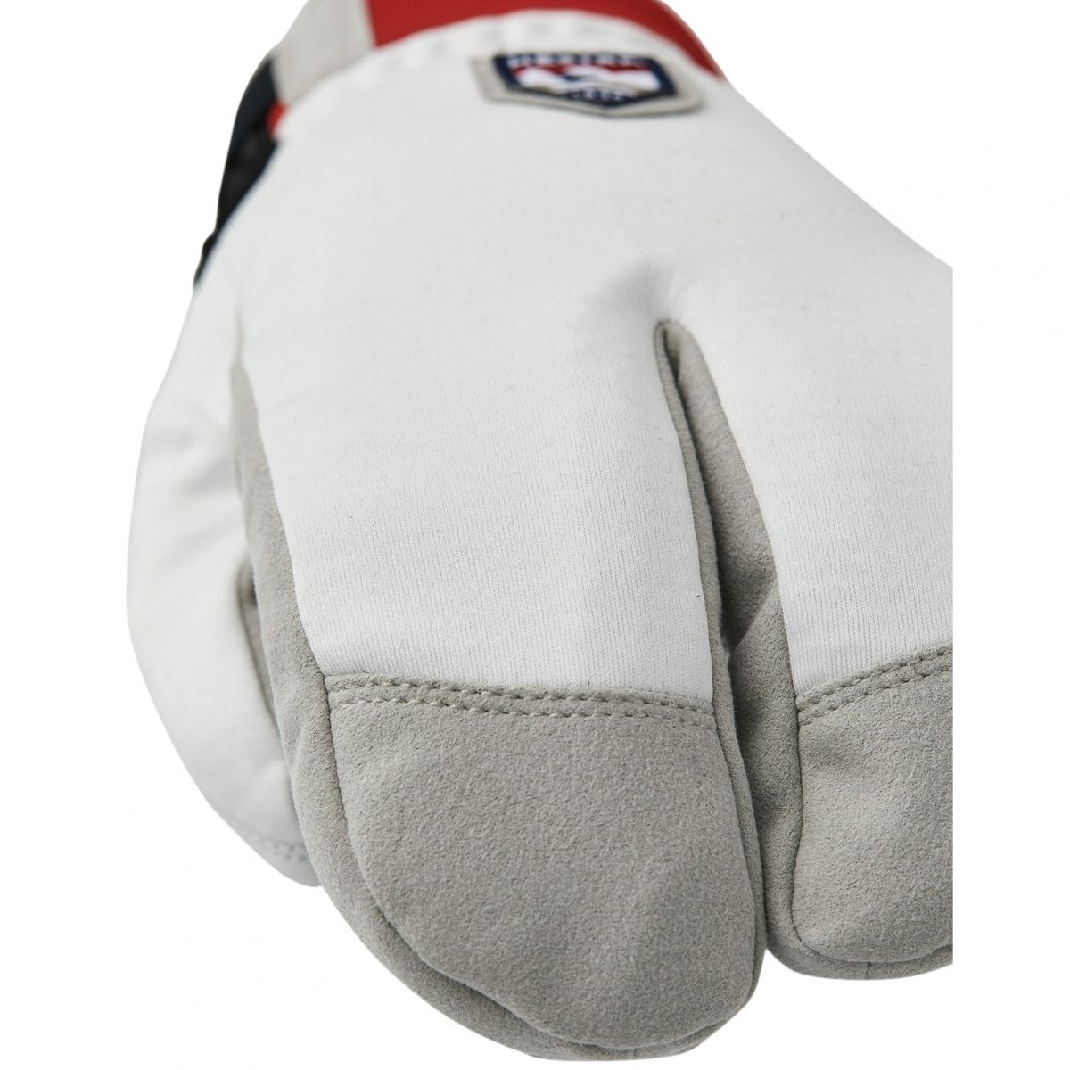 Hestra W.S. Wool Terry Split, guantes, blanco