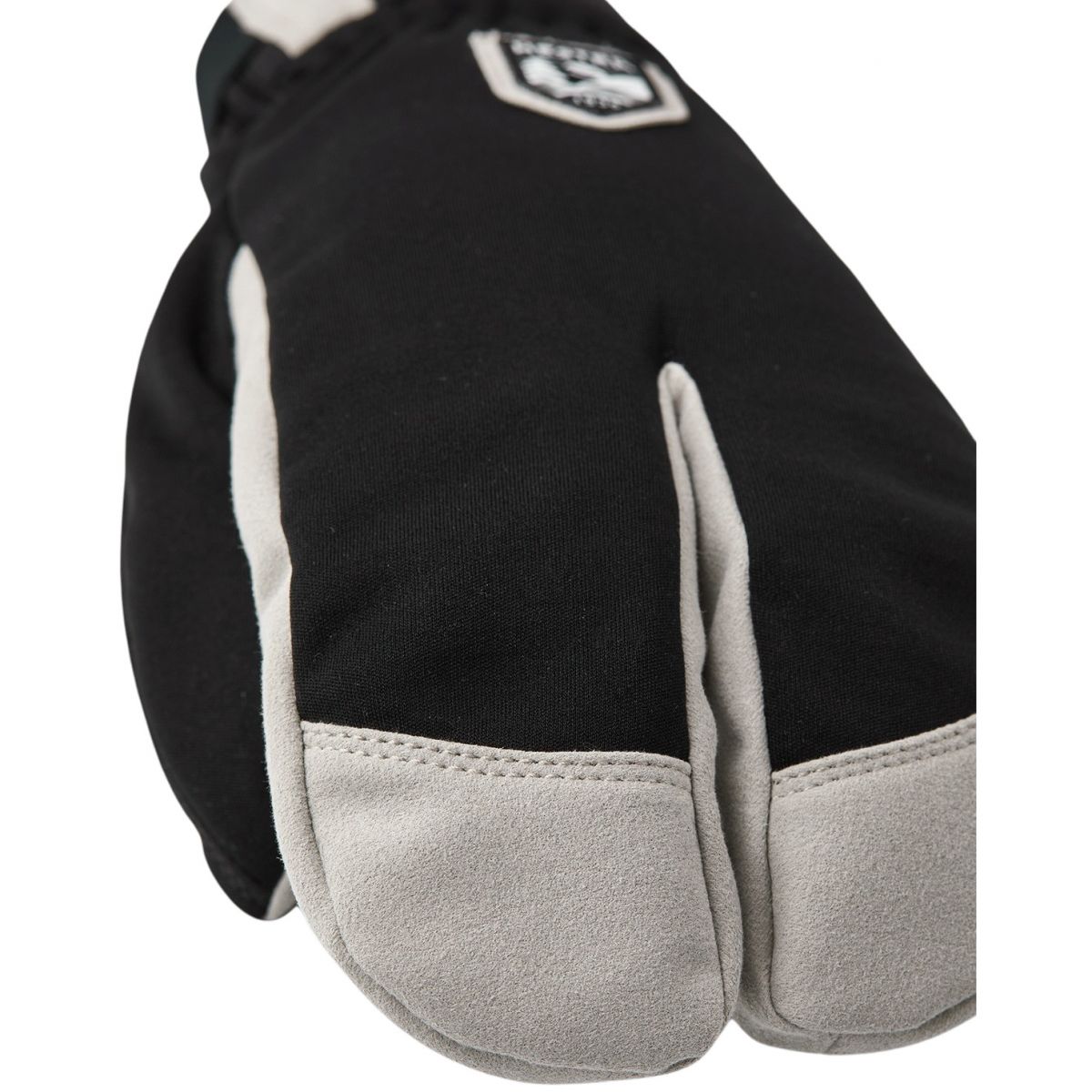 Hestra W.S. Wool Terry Split, guantes, negro