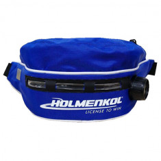 Holmenkol, LED Bottlebag, taška na opasok, modrá