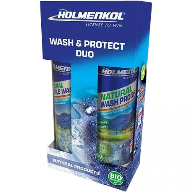 Holmenkol Natural Wash & Protect Duo, 2x250ml