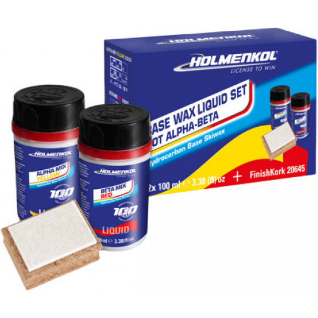 Holmenkol Set lichid de bază fierbinte, 2x100ml