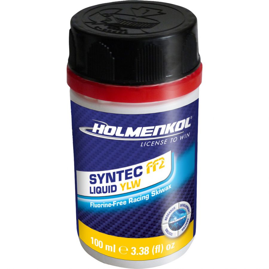 Holmenkol Syntec FF2 Liquid YLW, wosk narciarski, 100ml