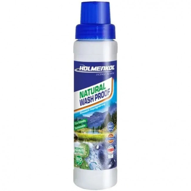 Holmenkol Natural Wash Proof, impermeabilizante, 250 ml