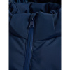 Hummel hmlJR All Weather Puffer, casaco de inverno, juvenil, azul