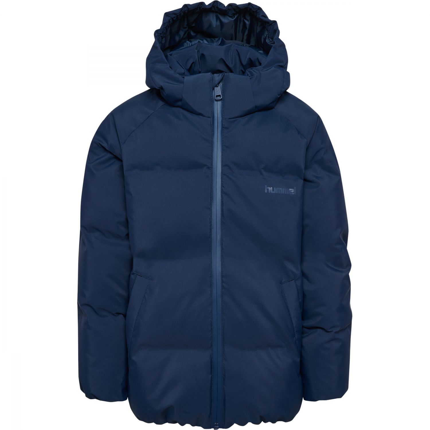 Hummel hmlJR All Weather Puffer, casaco de inverno, juvenil, azul