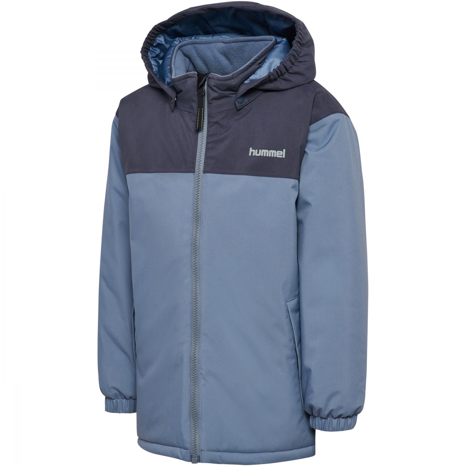 Hummel hmlJR Block, jaqueta de inverno, júnior, cinza