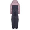Hummel Hmljr Block Snowsuit WP, flyverdragt, junior, lyserød