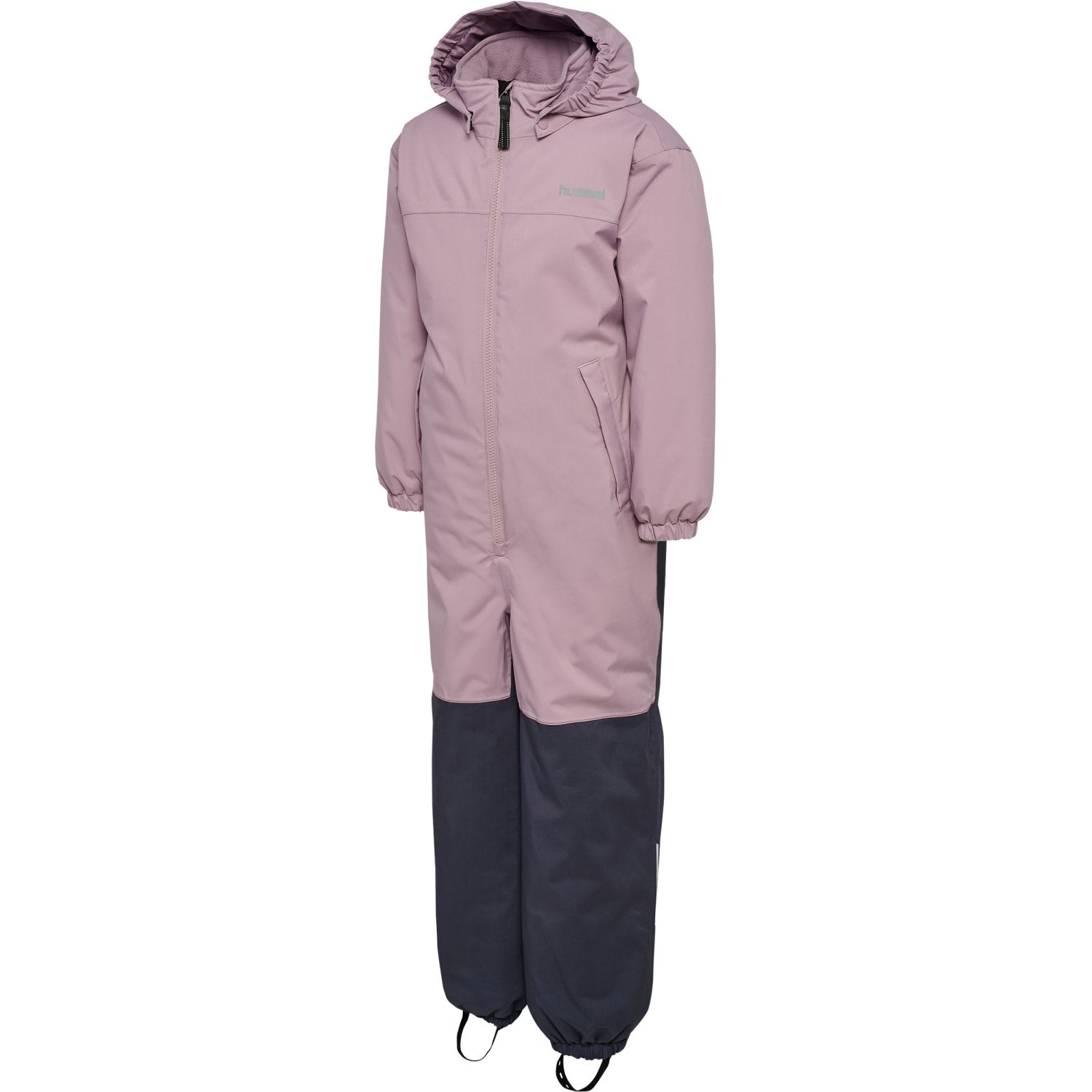 Hummel Hmljr Block Snowsuit WP, flyverdragt, junior, lyserød