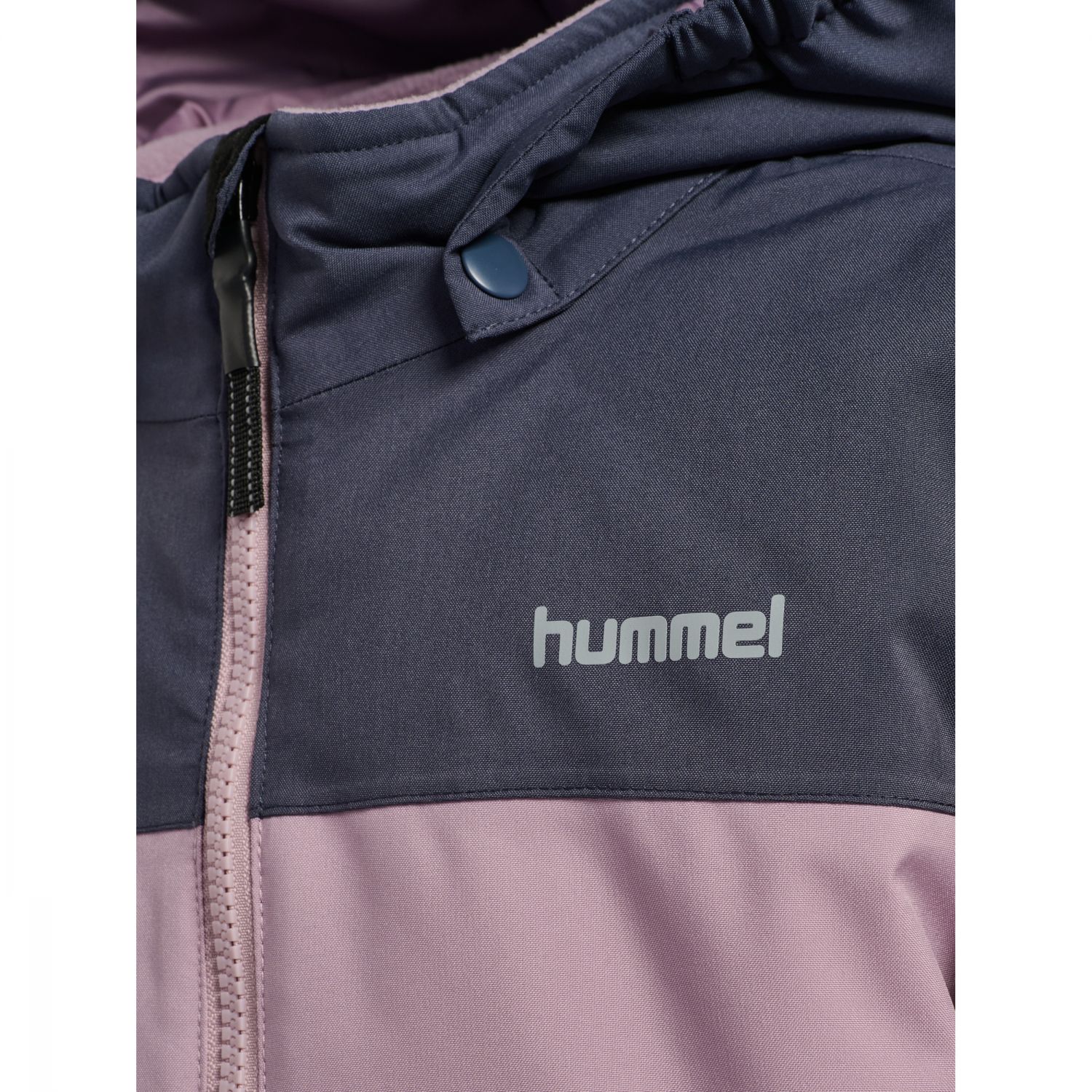 Hummel hmlJR Block, zimná bunda, junior, fialová