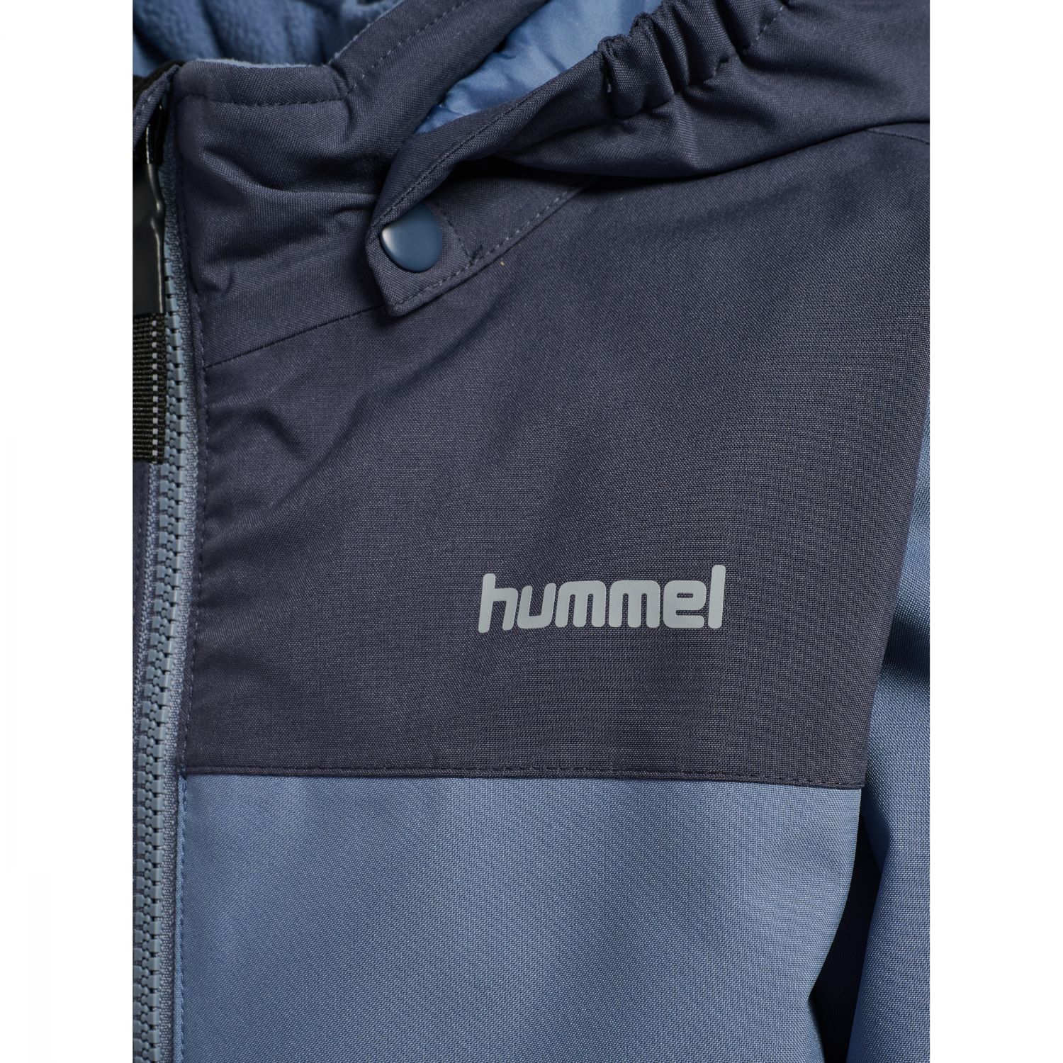 Hummel hmlJR Block, zimná bunda, junior, sivá