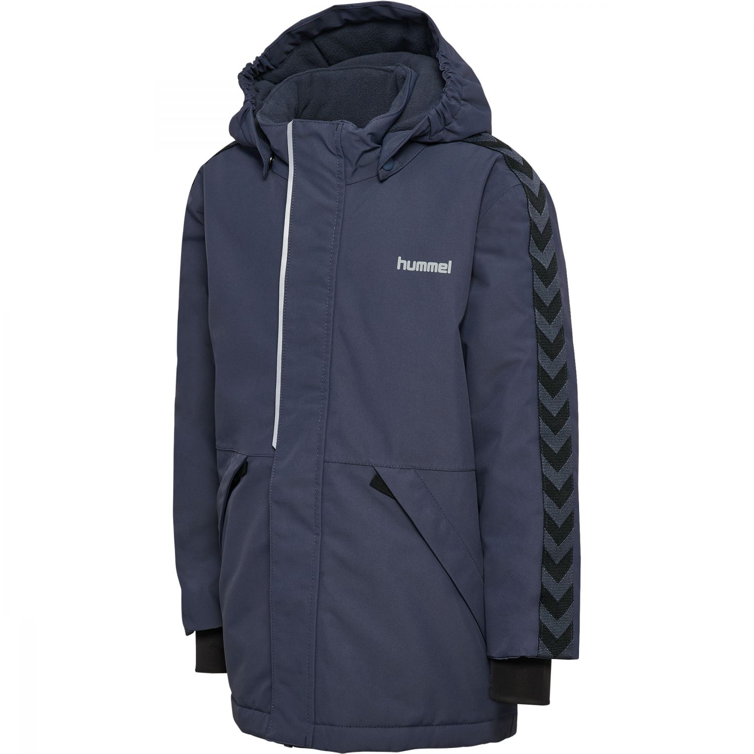 Hummel hmlJR Chevron, lyžiarska bunda, juniorská, modrá