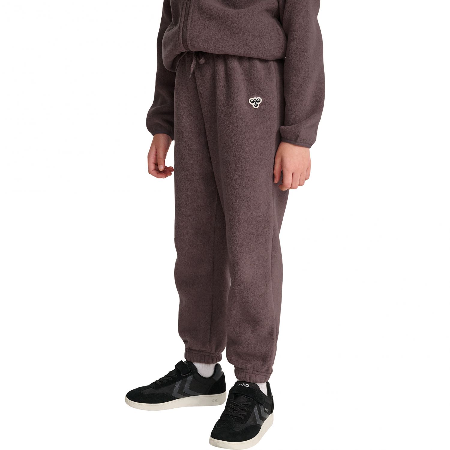 Hummel hmlJR Fleece Pants BEE, Fleecebukser, Junior, Brun