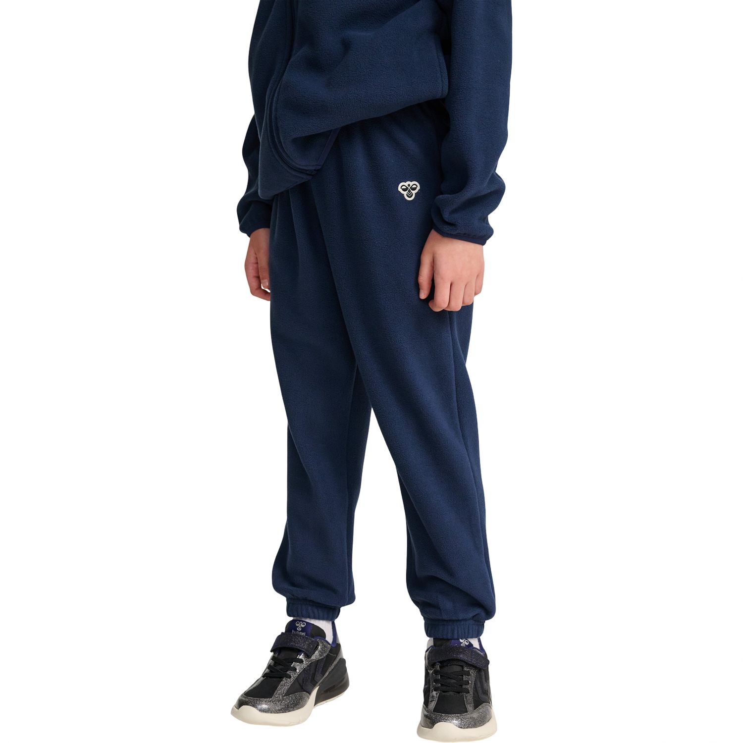 Hummel hmlJR Fleece Pants BEE, Fleecebukser, Junior, Mörkbrun