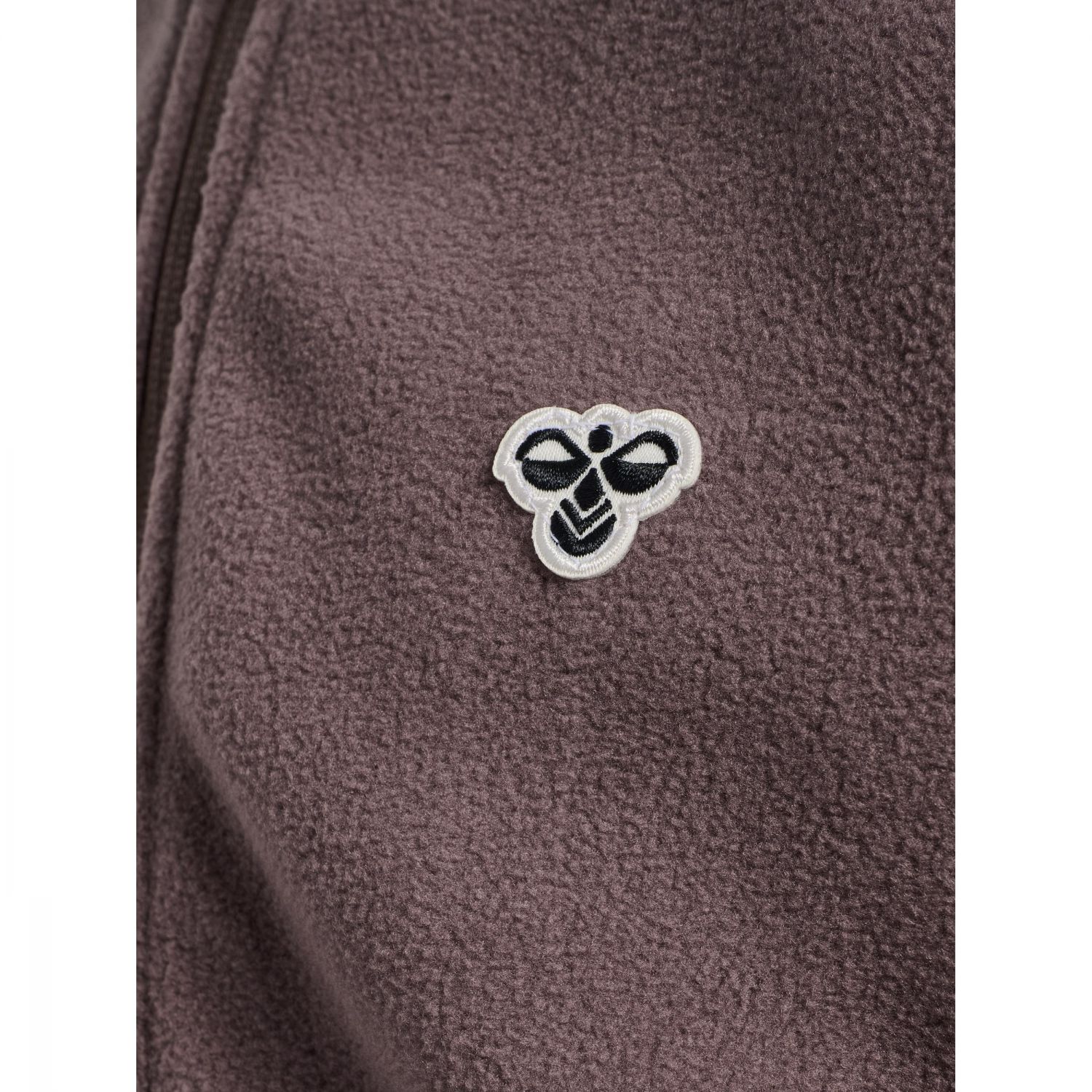 Hummel hmlJR Fleece Zip Jacket BEE, Fleecejacka, Junior, Brun