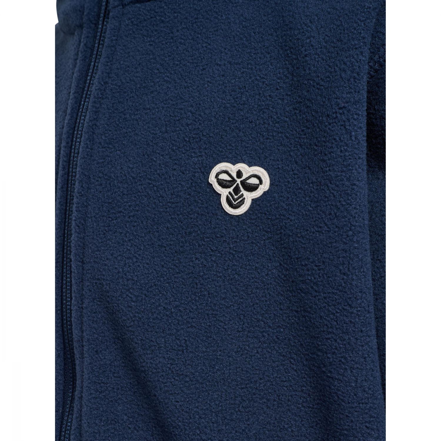 Hummel hmlJR Fleece Zip Jacket BEE, Fleecejacka, Junior, Mörkbrun